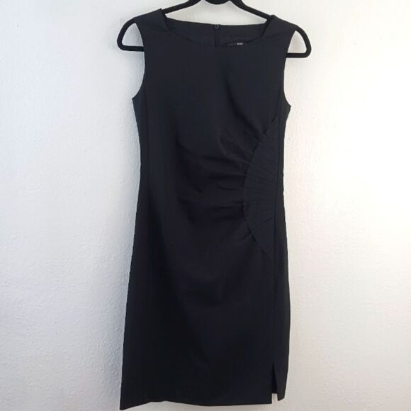 Hugo Boss Black Wool Tailored Sleeveless Dress size 0 - Picture 1 of 6